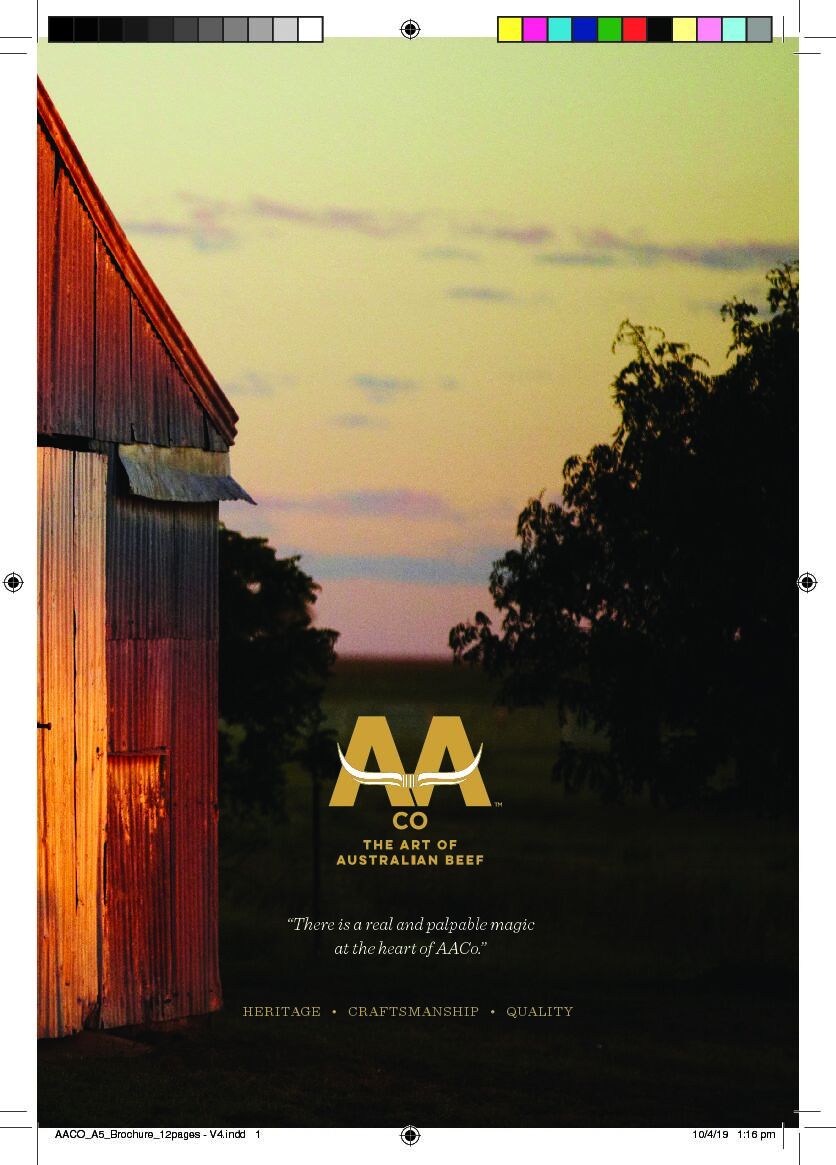 Australian Wagyu (AACo) Brochure (Print File Request)